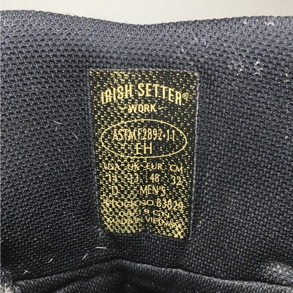 Irish Setter 83829 Mesabi Logger Lineman Waterproof Leather Work Men’s Boots 14 - Picture 10 of 11